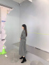 妍莉芬 長袖春秋季連衣裙2022年秋裝女裝套裝新款韓版寬松氣質(zhì)時(shí)尚氣質(zhì)女士衣服小個(gè)子兩件套套裝裙子 圖片色 M(建議105斤以內(nèi)) 曬單實(shí)拍圖