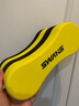 SWANS 浮板 游泳夾腿板自由泳訓(xùn)練兒童成人助泳板8八字板腿部板 黃黑色 曬單實(shí)拍圖