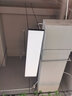 鑫汐 辦公室吊燈長方形餐廳吊燈學校辦公燈具led長條燈商場店鋪超市寫字樓飯館吸吊兩用工程平板吊線燈 高亮 120X30cm72W 黑殼 直角 曬單實拍圖