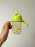 英氏（YEEHOO）嬰兒杯兒童鴨嘴學(xué)飲水杯寶寶重力球幼兒園水壺吸管杯喝水杯 鴨嘴+吸管 綠色雙頭+清潔套裝 曬單實(shí)拍圖