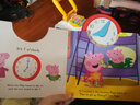 小豬佩奇忙碌的一天 時鐘書 英文原版繪本 Peppa Pig Peppa's Busy Day 撕不爛的書 時間認(rèn)知書 粉紅豬小妹小親子互動英語學(xué)習(xí) 曬單實拍圖