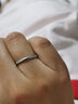 周大福PerfectLove情約系列婚嫁鉑金鑲鉆石戒指對戒(一枚)求婚NA1457 17號 曬單實拍圖