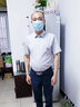 第五季亞麻襯衫男短袖日系休閑原創(chuàng  )男士棉麻襯衣條紋小清新夏季薄款透氣 SFS5T404 40 [參考體重：130-140斤] 曬單實(shí)拍圖