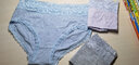 愛(ài)帝【高腰蕾絲3條裝】愛(ài)帝女士?jì)妊澪乃嚮喐哐鼉妊澟?217200011 隨機色B L/165 曬單實(shí)拍圖