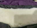 佩萃羊毛棉襖女士冬季皮毛一體羊皮襖加厚保暖東北花棉襖女毛領(lǐng)棉服 胭脂紫短毛內膽（真狐貍毛領(lǐng)） 3XL （適合135斤-150斤） 曬單實(shí)拍圖
