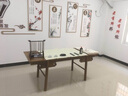 貢藝名居紅木家具非洲雞翅木（學(xué)名：非洲崖豆木）實(shí)木書(shū)房畫(huà)案書(shū)桌 辦公桌 中式仿古書(shū)法桌 曬單實(shí)拍圖