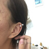 末言雨（MOYANYU）鈦鋼耳釘女鈦合金養(yǎng)耳洞耳骨釘2024年新款爆閃耳蝸釘耳環(huán)耳飾 中號(hào)4mm一對(duì) 曬單實(shí)拍圖