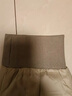 皮爾卡丹（pierre cardin）高檔國際品牌男裝 休閑褲男士冬季加厚戶外防水御寒保暖白鵝絨褲 卡其色 4XL 曬單實拍圖