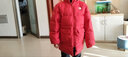 麗嬰房（Les enphants）麗嬰房三防兒童羽絨服鴨絨羽絨服秋冬款男童女童冬裝 紅色 150 CM/12歲 曬單實(shí)拍圖