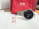 I&W CARNIVAL HWGUOJI瑞士手表男士全自動機(jī)械表防水夜光雙日歷商務(wù)男腕表名表十大品牌 愛沃馳皮帶本色藍(lán)面【男款】芯 定制刻字+原裝皮表帶 曬單實(shí)拍圖