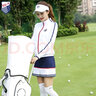 ZG-6秋冬新款ZG-6高爾夫服裝女衣服球衣女裝秋冬短款夾克白色防風外套 外套 XL 曬單實拍圖