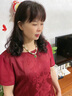 COISE 金鑲玉黃金吊墜珍珠項鏈套鏈和田玉碧玉鎖骨鏈生日禮物送老婆 金鑲玉黃金吊墜 項鏈珍珠 曬單實拍圖