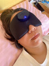 TrueX頭部智能微電流脈沖按摩睡眠儀嚴重失眠睡眠眼罩3D護眼儀折疊睡眠儀睡眠神器遮光安睡儀 靜謐黑【穴位按摩 舒適睡眠】 曬單實(shí)拍圖
