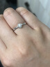 喜鉆30分效果鉆戒鉑金鉆戒女求婚結(jié)婚鉆石戒指婚戒送女友生日禮物 【鉑金】30分效果5分 曬單實(shí)拍圖