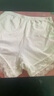 王熙麥安全褲防走光女夏天蕾絲可內(nèi)外穿三分保險(xiǎn)短褲學(xué)生薄款寬松打底褲 白色 M（85-120斤） 曬單實(shí)拍圖