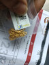 中國黃金（CHINA GOLD）黃金項(xiàng)鏈女足金素鏈鎖骨鏈肖邦鏈百搭送媽媽送女友 足金肖邦鏈（約5.7g） 曬單實(shí)拍圖