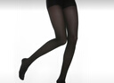RELAXSAN意大利進(jìn)口RELAXSAN瑞蘭森醫用一級壓力襪980連褲襪彈力襪 黑色露趾 5-XXL 曬單實(shí)拍圖