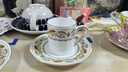 AYNSLEY英國安斯麗盛宴系列骨瓷咖啡杯碟下午茶套裝高顏值餐具茶具咖啡具 意式咖啡杯碟 盛宴系列 曬單實(shí)拍圖