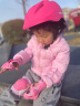 美洲狮（COUGAR） 轮滑户外儿童头盔(此头盔就是套餐上的头盔一套只有一个头盔） 粉色(可调头围50~54CM 实拍图