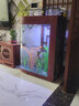 喜灝生態(tài)子彈頭魚(yú)缸水族箱玻璃家用客廳屏風(fēng)魚(yú)缸1米1.2米 連體款長(cháng)080*寬41*高126 曬單實(shí)拍圖