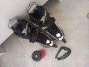 动感（ACTION）轮滑鞋成人溜冰鞋成年男女大学生单排初学者滑冰旱冰鞋休闲鞋 125F黑白单鞋 XL 43-46码 实拍图