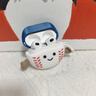 領(lǐng)優(yōu)創(chuàng)活適用airpods4保護套新款棒球airpods4代硅膠軟殼羽毛/乒乓球卡通蘋果四代耳機殼防摔防刮個性潮酷 棒球【液體硅膠軟殼】耐臟防摔 Apple AirPods 4 曬單實拍圖