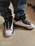 艾弗森籃球鞋秋冬新品氣墊運動(dòng)鞋耐磨減震回彈實(shí)戰摩擦有聲會(huì )響運動(dòng)鞋 艾弗森白黑紅【加絨款】送原裝襪 36 曬單實(shí)拍圖
