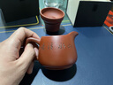 古悅堂 宜興原礦手工紫砂公道杯大紅袍分茶器茶海茶具配件 山水清音 曬單實(shí)拍圖