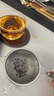 茶具配件茶道六君子套裝大馬士革精鋼茶夾茶勺組合茶濾茶托過(guò)漏禮品 茶道組合—繁花似錦（銀色） 曬單實(shí)拍圖
