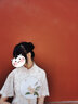 杜艷枝（DuYanzhi）新中式旗袍新款改良少女夏高級感年輕長(cháng)款氣質(zhì)優(yōu)雅連衣裙淡雅 花色 XL (170) 115-125斤 曬單實(shí)拍圖