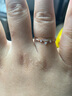 萊紳通靈求婚戒指18k金鉆石女戒指結(jié)婚訂婚排鉆公主的冠冕 女款16號(hào) 曬單實(shí)拍圖