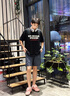 奇安達(dá)復(fù)古德訓(xùn)鞋男女鞋新款原創(chuàng)大鞋舌情侶板鞋男女平底休閑鞋子男女士 煙雨粉 41 曬單實(shí)拍圖