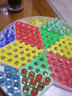 百娛跳棋玻璃珠 大號跳跳棋大人兒童小學生彈珠子飛行棋親子玻璃球圓 經(jīng)典款單用棋盤+花珠60粒_+備用 曬單實拍圖