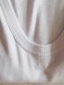 浪莎（LangSha）浪莎男士无袖背心纯棉夏季汗衫跨栏工字健身运动打底衫上衣 白色 L/170 实拍图