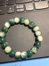 靈月閣原生態(tài)菩提手串陰皮菩提根漸變老型桶佛珠手串文玩手鏈女神節禮物 淺綠飄花 10~11mm 老桶型菩提根 曬單實(shí)拍圖