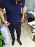 古星（GUXING）夏季科技絲滑冰絲運(yùn)動(dòng)褲男士透氣速干長(zhǎng)褲休閑褲小腳寬松大碼衛(wèi)褲 3509黑色【冰絲+束腳】 M /170 曬單實(shí)拍圖