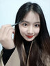 森鹿姑娘（DEER GIRL）防水防汗眉筆順滑不掉色極細持久顯色不暈染學(xué)生 01淺咖色 三角筆芯 曬單實拍圖