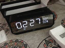 萱品藍牙鬧鐘音箱音響智能電子鬧鐘大音量大聲學(xué)生數字時(shí)鐘可充電夜光 黑色 曬單實(shí)拍圖