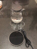 尚明玻璃內(nèi)膽磁旋飄逸杯泡茶壺茶水分離過濾沖茶具套裝家用辦公沏茶壺 槍黑色800ml+恒溫寶+4小杯*100ml 曬單實(shí)拍圖