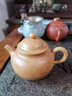 吉羊【斗茶小壺】紫砂壺宜興柴燒茶壺純手工功夫茶具 原礦蓮子壺150ml 黃金段泥 曬單實(shí)拍圖