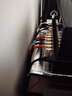 琴冠QINCROWN 二分四音箱線HiFi發(fā)燒級二對四分音音箱喇叭線單晶銅雙線分音音響線功放連接線 香蕉頭對香蕉頭（一對） 2米 曬單實拍圖