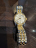 天梭（TISSOT）【官方授權店】瑞士手表 新寶環(huán)系列1853硅游絲機械機芯女士手表間金鋼帶T108.208.22.117.00 曬單實(shí)拍圖