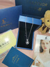 卡詩諾三世之戀輕奢銀飾銀項鏈女情侶生日禮物七夕情人節(jié)禮物送女友 歐字鏈+水波鏈—多倉極速送達 曬單實拍圖