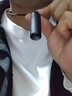 戀千萱天然黑曜石楞嚴(yán)咒吊墜男女心經(jīng)掛件經(jīng)文符項(xiàng)鏈刻字定制本命年飾品 黑曜石楞嚴(yán)咒+朱砂黑繩 曬單實(shí)拍圖
