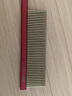 玄鳥(niǎo)寵物美容直排梳鋁排梳子專(zhuān)業(yè)挑毛梳理開(kāi)結造型梳浮毛貓狗尖尾梳 粉色 尖尾梳（18.3x2.5cm） 曬單實(shí)拍圖