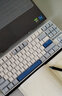 DURGOD 杜伽K620W/k610W三模機械鍵盤(pán)無(wú)線(xiàn)藍牙熱插拔平板MAC雙系統游戲辦公鍵盤(pán) 無(wú)光-回聲（霧藍87鍵）無(wú)光 定制銀軸 曬單實(shí)拍圖