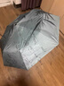 逗趣家中式高顏值雨傘全自動加大折疊防曬太陽傘便攜晴雨兩用女士遮陽傘 蘭亭序集-三折自動 曬單實拍圖