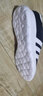 阿迪達斯（adidas）運動(dòng)鞋男鞋 2026春季新款休閑鞋透氣黑色網(wǎng)面透氣緩震跑步鞋 adidas經(jīng)典款黑白配色跑步鞋 41 (255mm) 曬單實(shí)拍圖