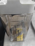 摩登主婦冷水壺密封家用大容量戶(hù)外噸噸桶冷泡壺夏季冰箱涼水壺水果飲料桶 方形提手冷水壺-暖白 3.5L 曬單實(shí)拍圖