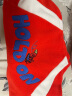MQD童装男童卫衣中大童针织开衫儿童韩版摇粒绒外套 中国红 110cm 实拍图